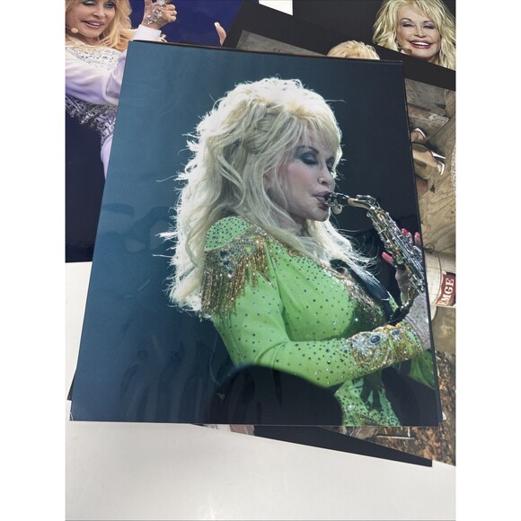 DOLLY PARTON PHOTO COLLECTION 8 x 10 LOT OF 22 Performance Press Candid etc - Picture 14 of 16